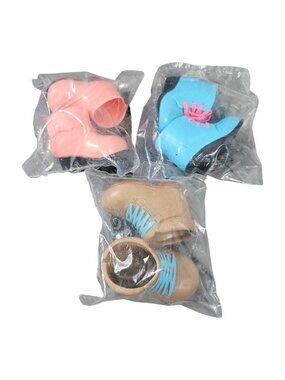 MY LIFE Doll Shoes 3 pair New in package 18" Dolls LOT Boots casual Dress Up KID